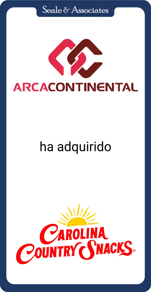 Arca Continental ha adquirido Carolina Country Snacks