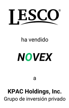 Seale Asesoró a Lesco en la Venta de Novex a KPAC Holdings &mdash; tombstone