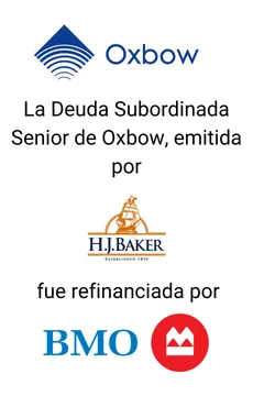 Seale Asesoró a Oxbow Carbon en la Refinanciación de la deuda emitida por H.J. Baker &mdash; tombstone