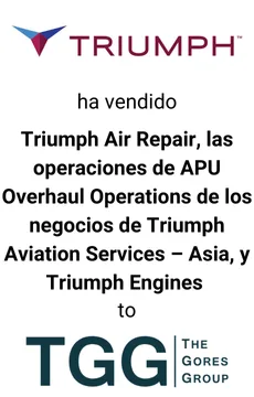 Seale Asesoró a Triumph Group en la Venta de Tres Empresas Aeroespaciales — tombstone