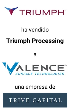 Seale Advised Triumph Group on the Divestiture of Triumph Processing — tombstone