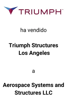 Seale Advised Triumph Group on the Sale of Triump Structures LA &mdash; tombstone