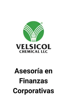 Seale Asesoró a Velsicol en Finanzas Corporativas &mdash; tombstone