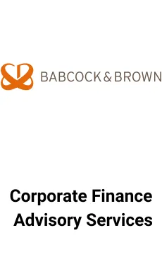 Seale Advised Babcock & Brown on Corporate Finance Advisory Services — M&A advisory by Seale & Associates
