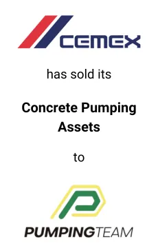 Seale Advised CEMEX on the Divestiture of CEMEX's Concrete Pumping Assets in Mexico — tombstone