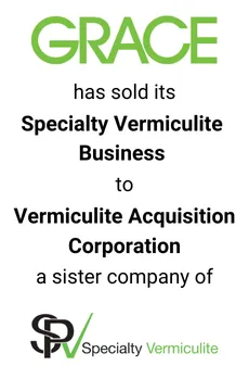 Seale Advised Grace on the Divestiture of its Specialty Vermiculite Business — tombstone