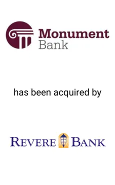 Seale Advised Monument Bank on the Sale of their Business to Revere Bank — M&A advisory by Seale & Associates